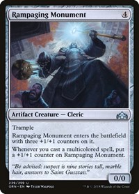 Rampaging Monument, Guilds of Ravnica