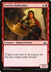 Fearless Halberdier, Guilds of Ravnica