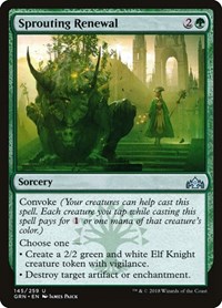 Sprouting Renewal, Guilds of Ravnica