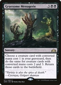 Gruesome Menagerie, Guilds of Ravnica