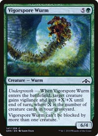 Vigorspore Wurm, Guilds of Ravnica