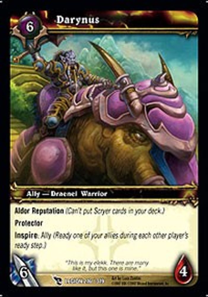Darynus, Standard, front