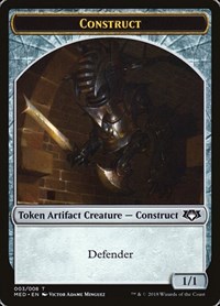 Construct Token (003), Mythic Edition: Guilds of Ravnica