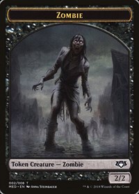 Zombie Token, Mythic Edition: Guilds of Ravnica