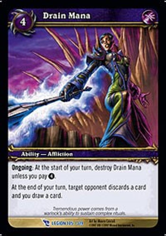 Drain Mana, Standard, front