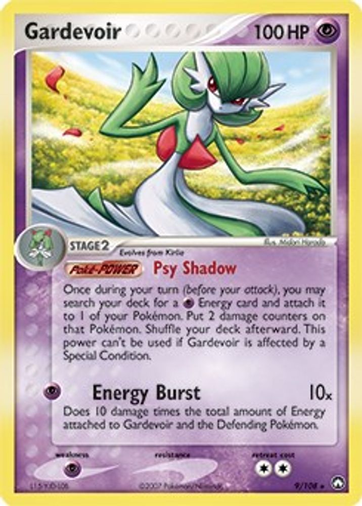 Gardevoir - 9/108 (EX Power Keepers)