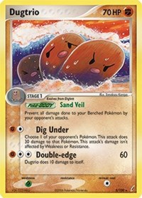 Dugtrio - 5/100 (EX Crystal Guardians)