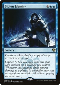 Stolen Identity, Guilds of Ravnica: Guild Kits