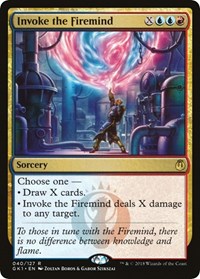 Invoke the Firemind, Guilds of Ravnica: Guild Kits