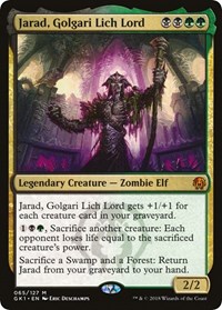 Jarad, Golgari Lich Lord, Guilds of Ravnica: Guild Kits