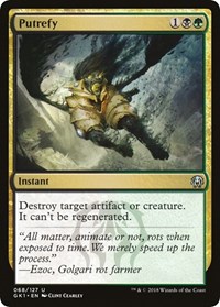 Putrefy, Guilds of Ravnica: Guild Kits