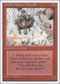 Goblin Balloon Brigade, Fourth Edition