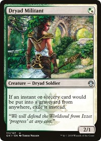 Dryad Militant, Guilds of Ravnica: Guild Kits