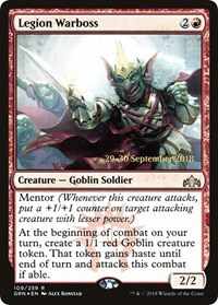 Legion Warboss, Prerelease Cards
