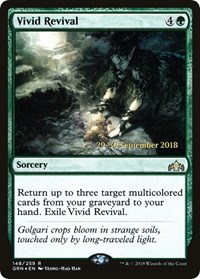 Vivid Revival, Prerelease Cards