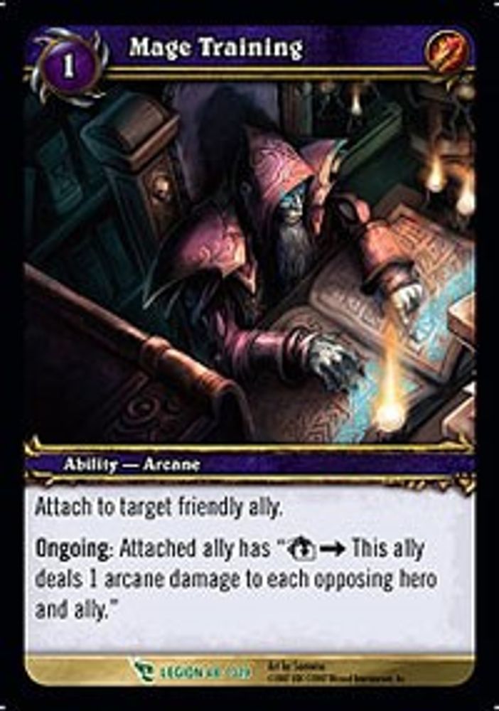 Mage Training, Standard, front