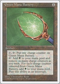 Green Mana Battery, Fourth Edition