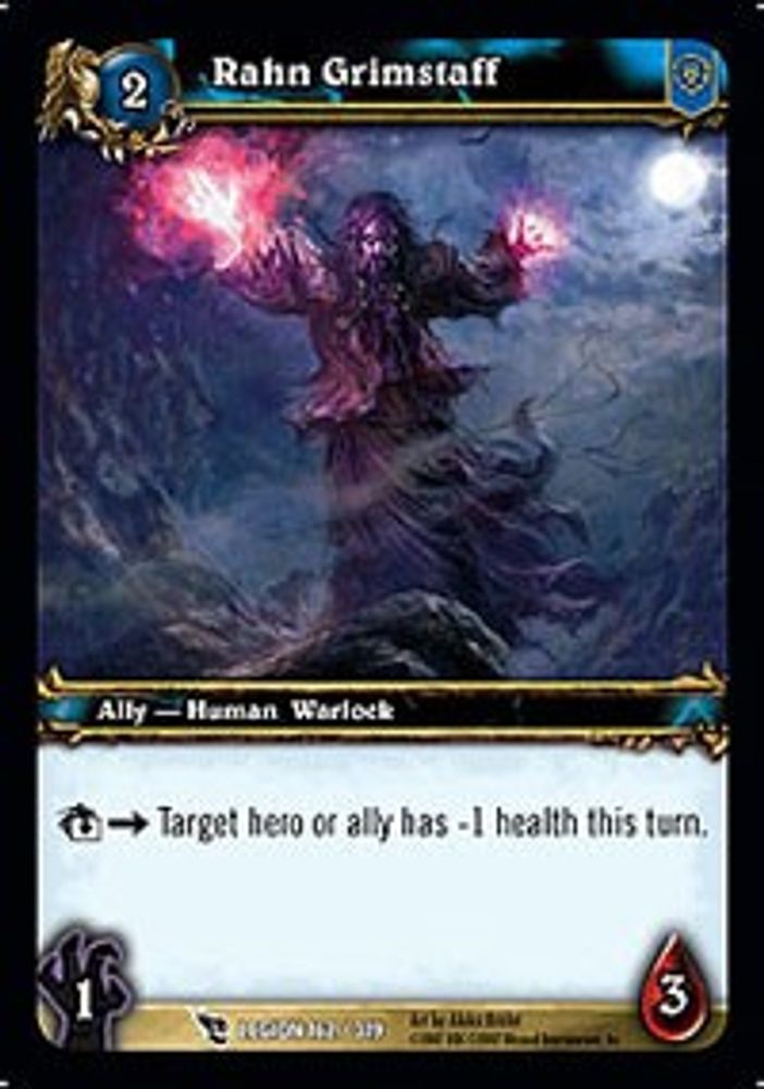Rahn Grimstaff, Standard, front