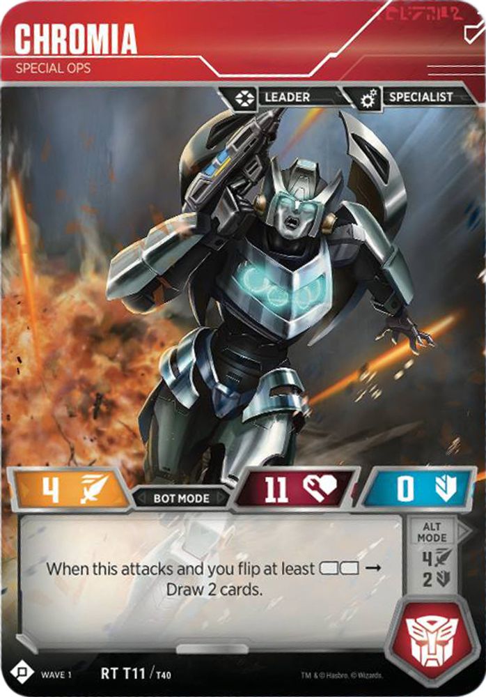 Chromia - Special Ops, Foil, front