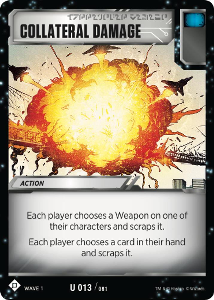 Collateral Damage, Standard, front