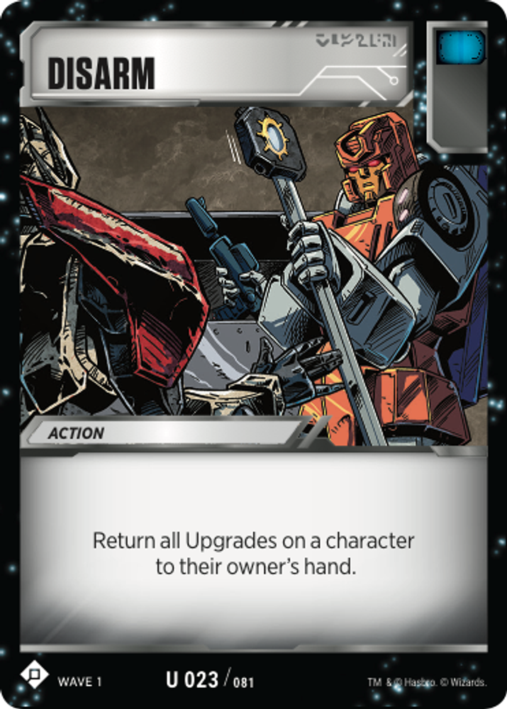 Disarm, Standard, front