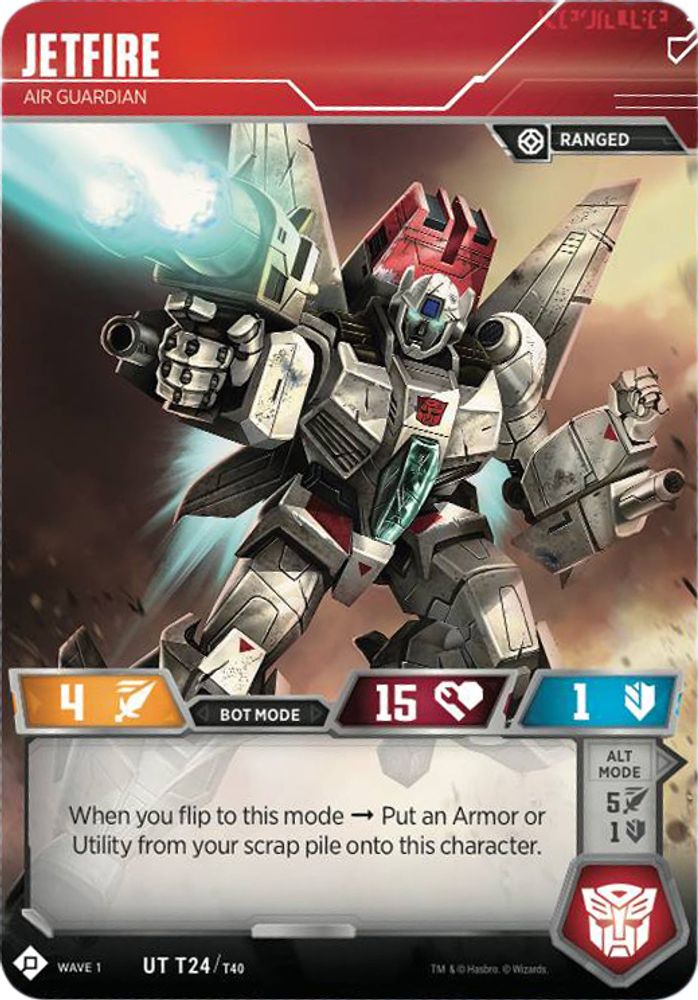 Jetfire - Air Guardian, Foil, front