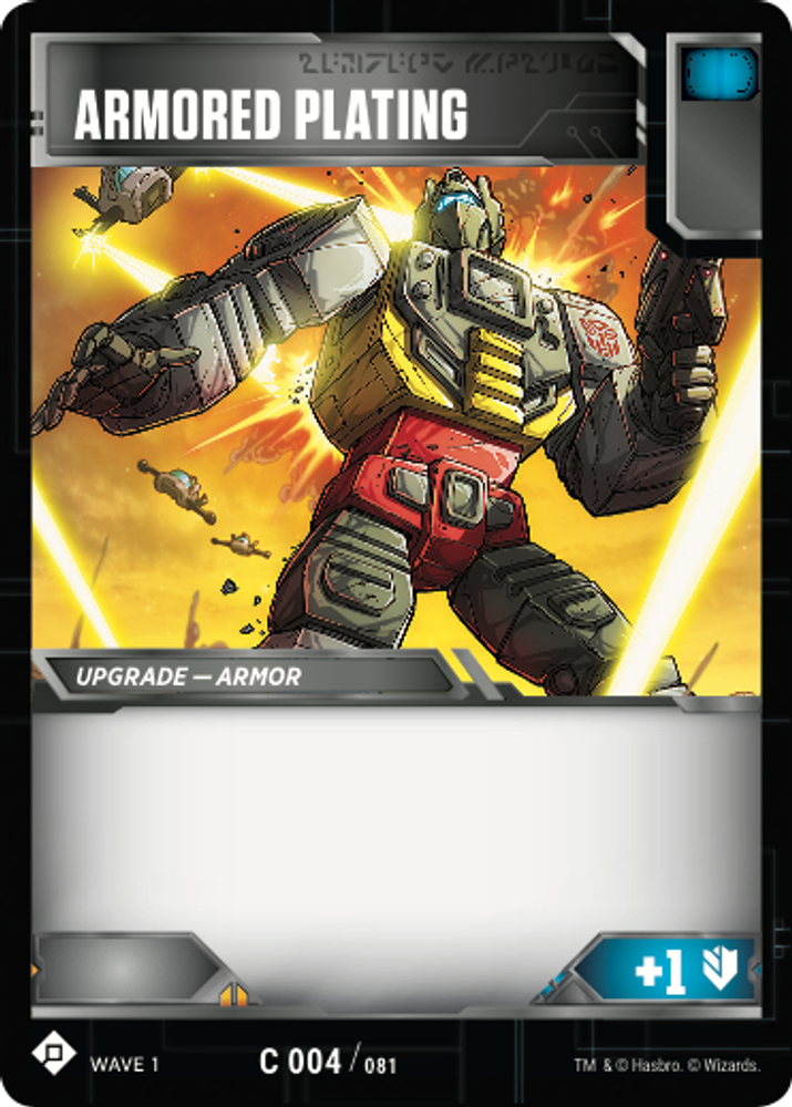 Armored Plating, Standard, front