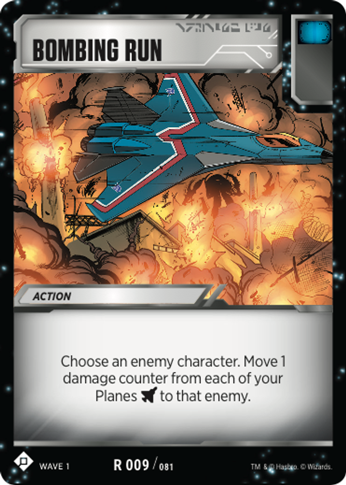 Bombing Run, Standard, front