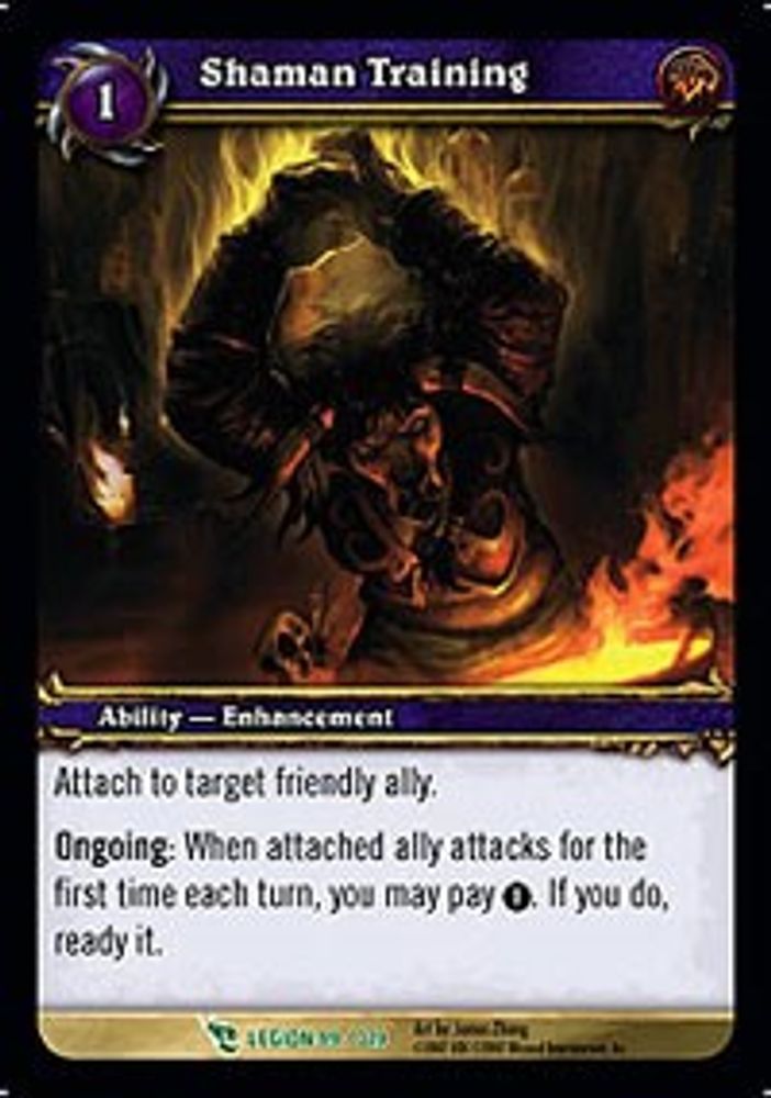 Shaman Training, Standard, front