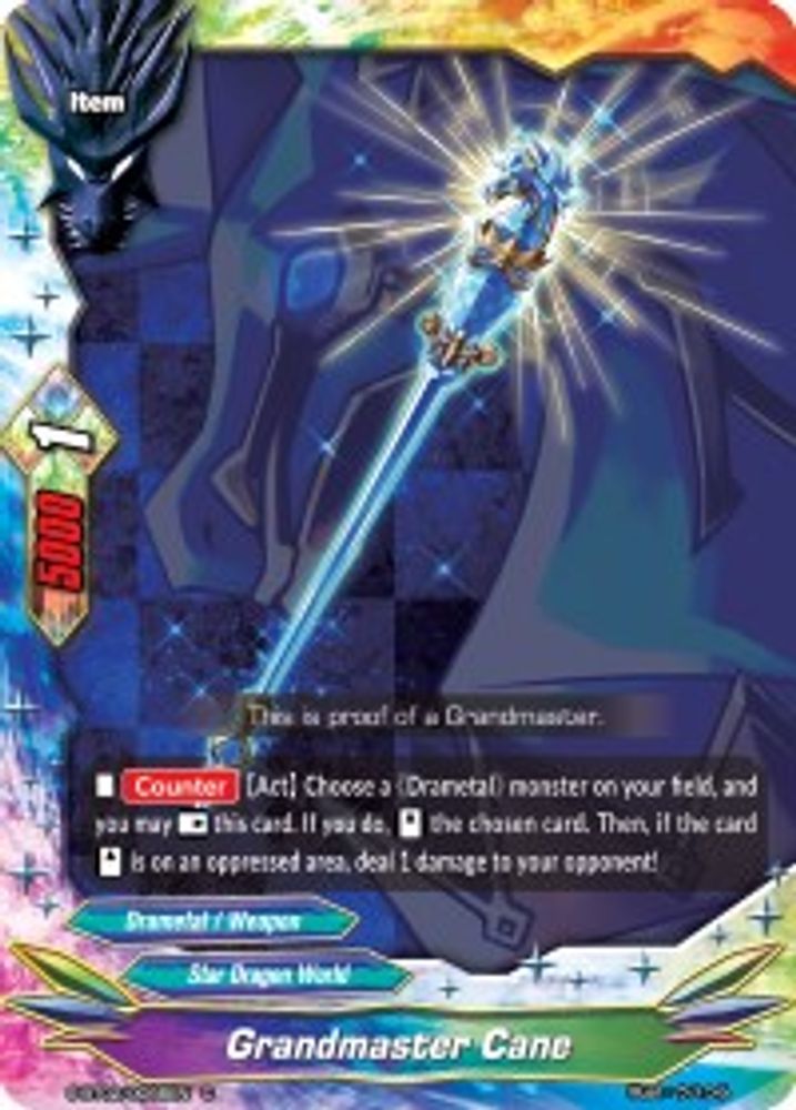 Grandmaster Cane, Standard, front