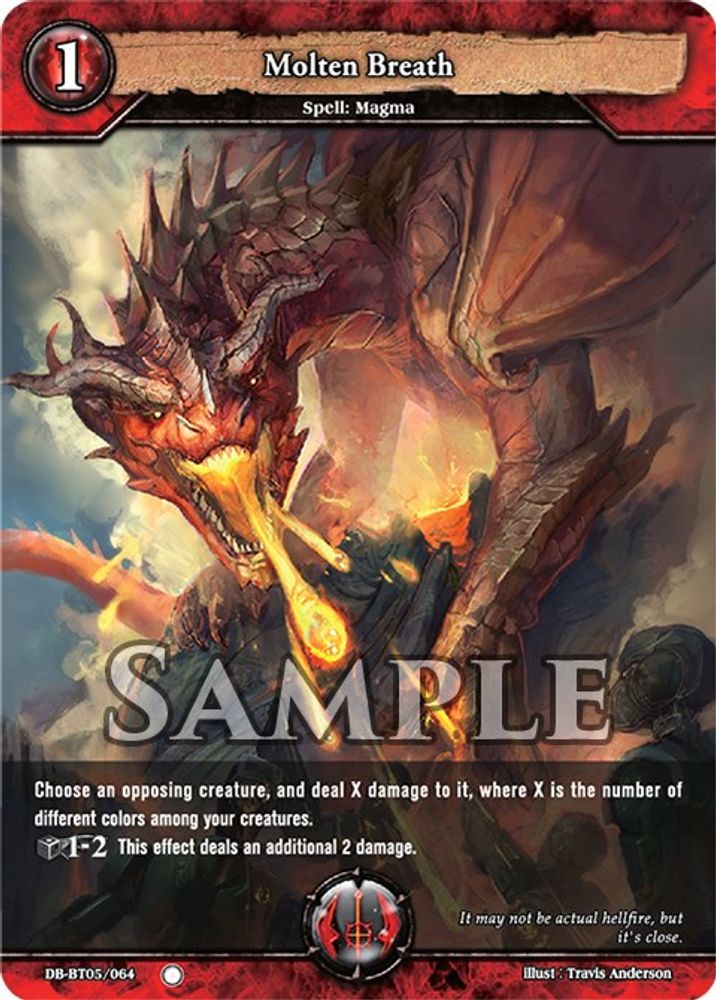 Molten Breath, Standard, front