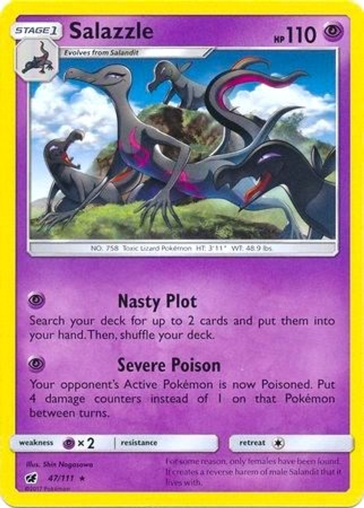Salazzle - 47/111 (SM Crimson Invasion)