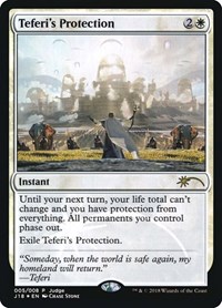 Teferi's Protection (J18), Judge Promos