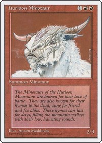Hurloon Minotaur, Fourth Edition