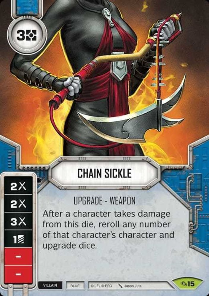 Chain Sickle (Card Only), Standard, front