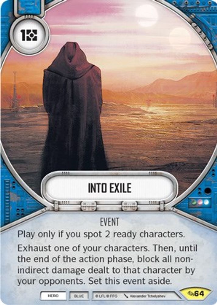 Into Exile, Standard, front