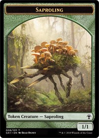 Saproling // Voja Double-Sided Token, Guilds of Ravnica: Guild Kits
