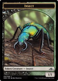 Insect // Saproling Double-Sided Token, Guilds of Ravnica: Guild Kits