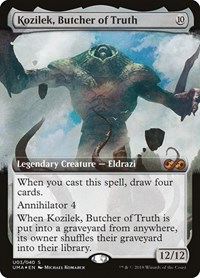 Kozilek, Butcher of Truth, Ultimate Masters: Box Toppers