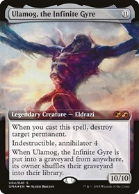 Ulamog, the Infinite Gyre, Ultimate Masters: Box Toppers
