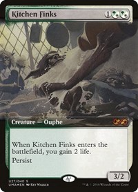 Kitchen Finks, Ultimate Masters: Box Toppers