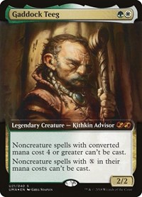 Gaddock Teeg, Ultimate Masters: Box Toppers