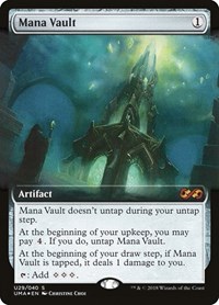 Mana Vault, Ultimate Masters: Box Toppers