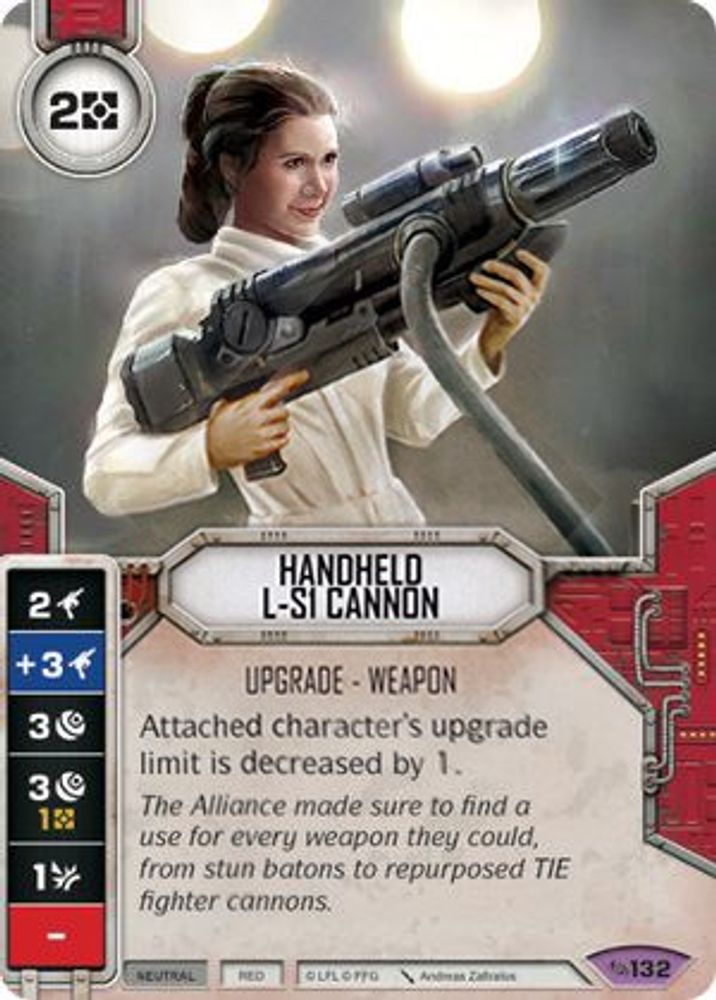 Handheld L-S1 Cannon (Card Only), Standard, front