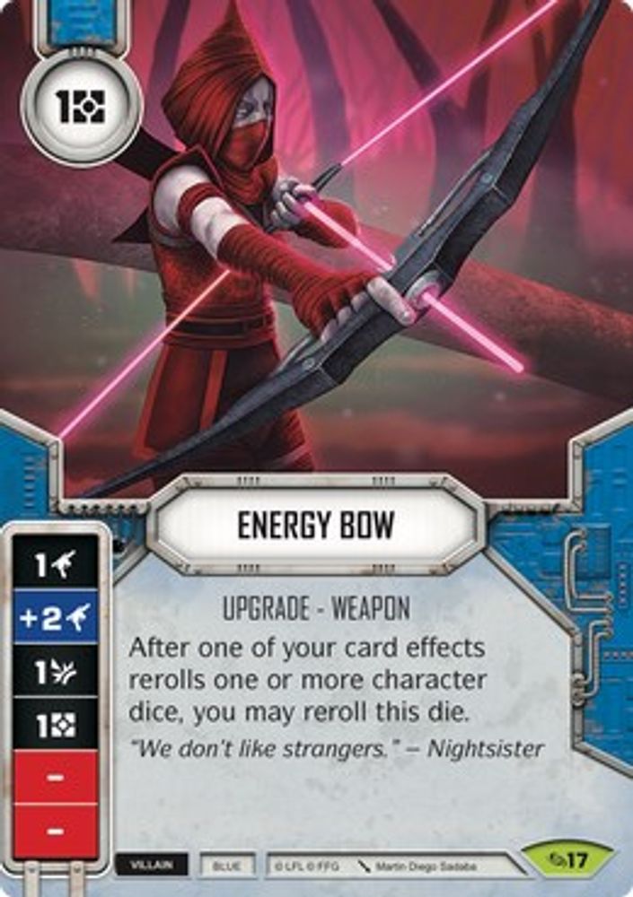 Energy Bow (Card Only), Standard, front