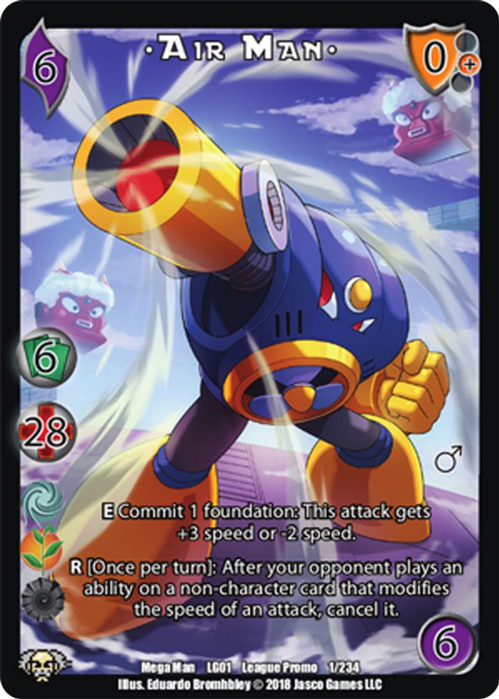 Air Man*, Foil, front