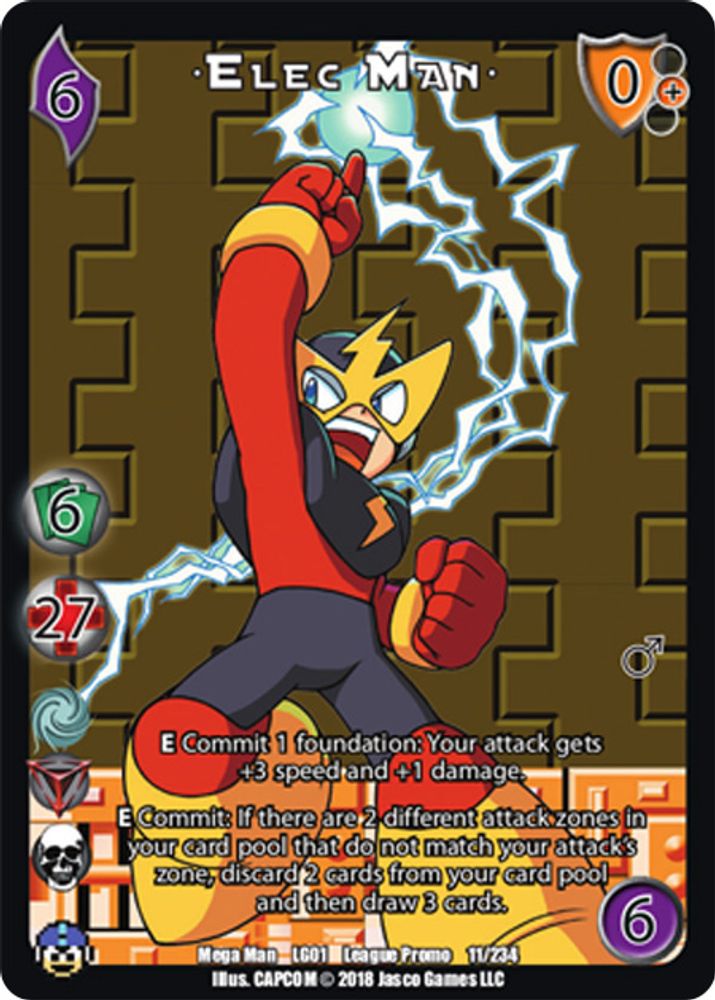 Elec Man*, Foil, front