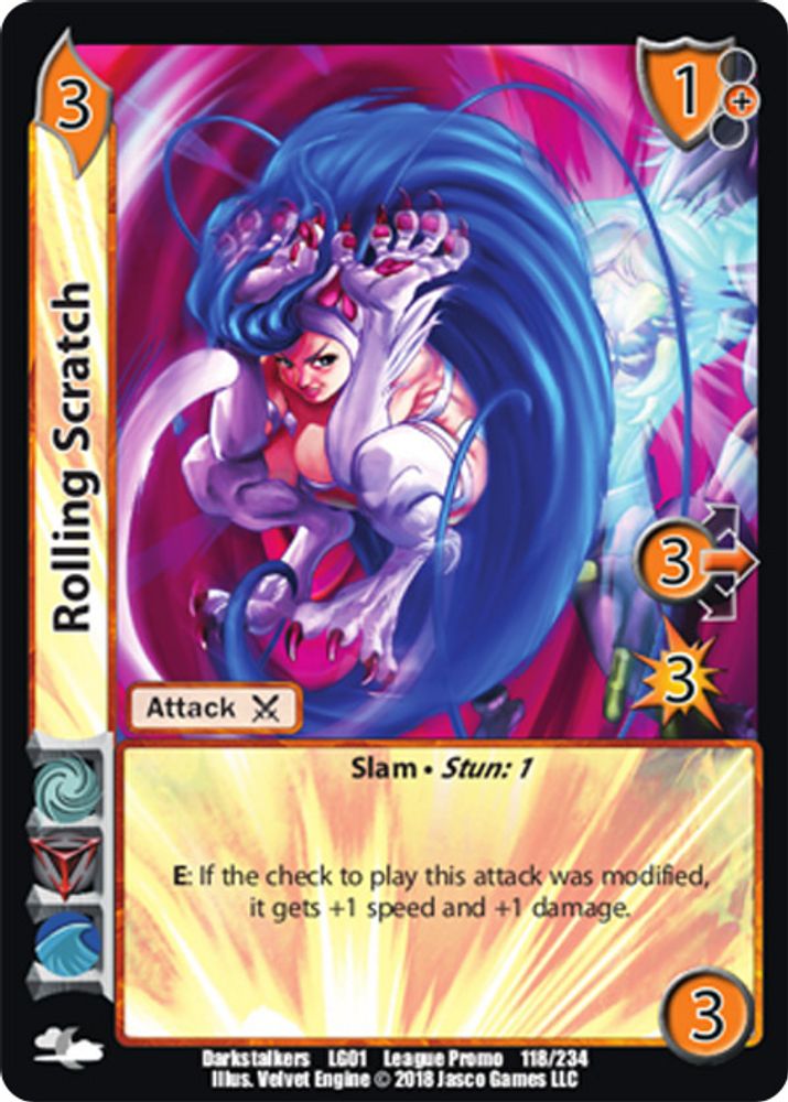 Rolling Scratch, Standard, front