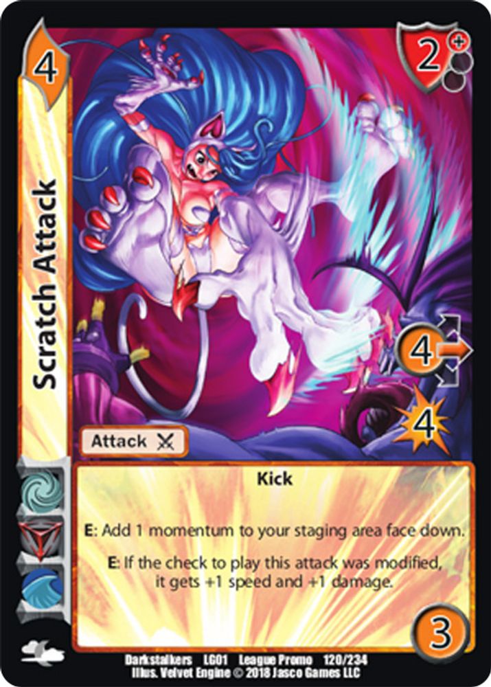 Scratch Attack, Standard, front