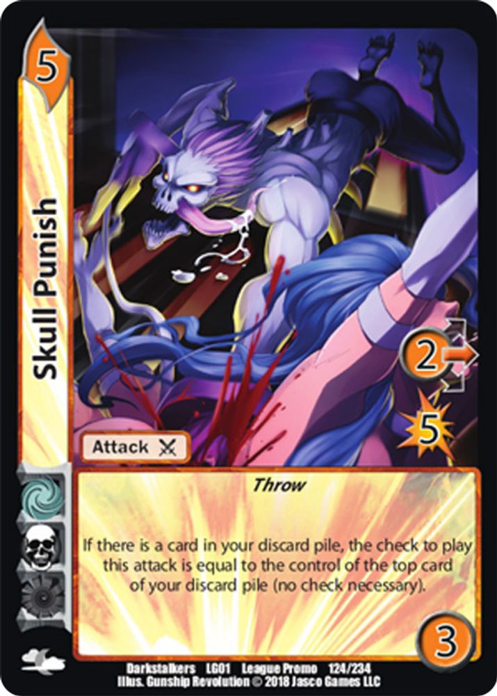 Skull Punish, Standard, front